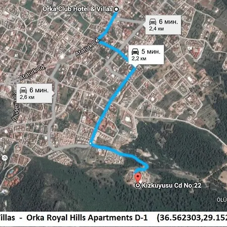 Lejlighed Orka Royal Hills D1 Patio And Bbq *